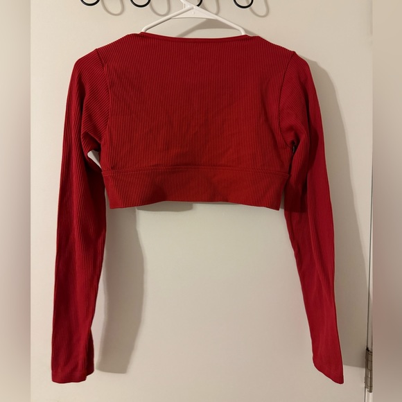 Garage long sleeve crop top - Picture 2 of 3